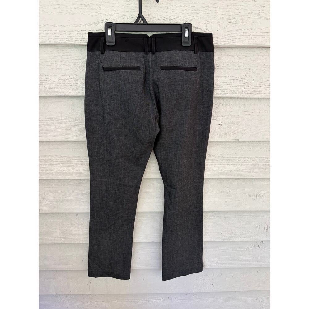 Express Wide Leg Dress Pants in Charcoal Gray - Picture 6 of 6